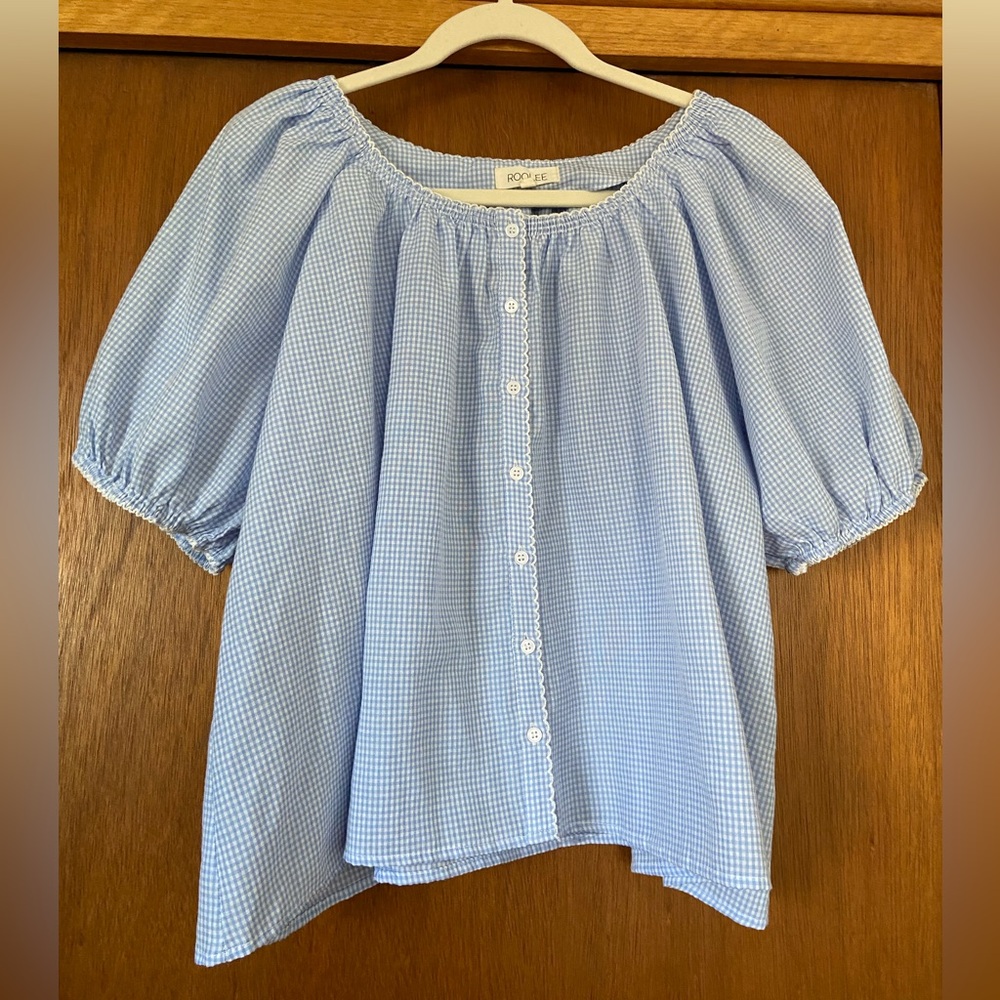 Roolee Gingham Blouse - image 2